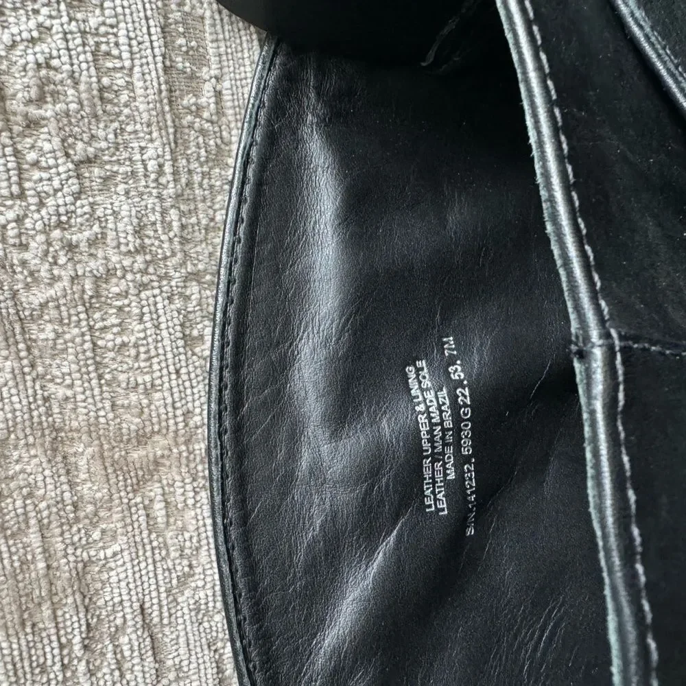 Tory Burch Black Over-The-Knee Leather Riding Boots